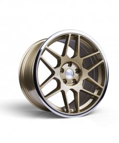 3SDM wheels 0.09 Gold Polished Lip