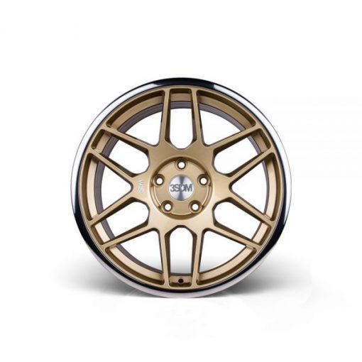 3SDM wheels 0.09 Gold Polished Lip