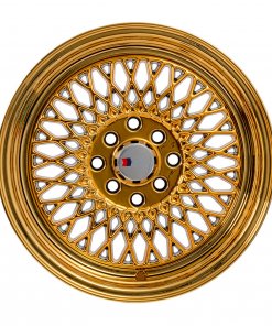 F1R wheels F01 Gold Chrome