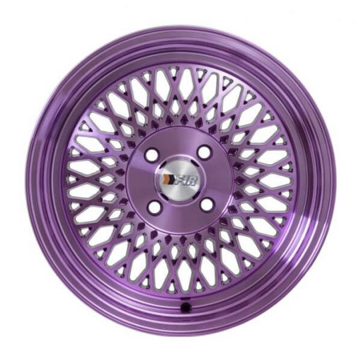 F1R wheels F01 Machined Purple