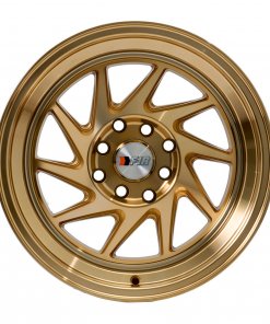 F1R wheels F07 Machined Gold