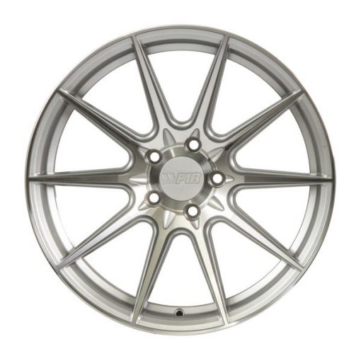 F1R wheels F101 Machined Silver