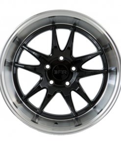 F1R wheels F102 Gloss Black Polish Lip