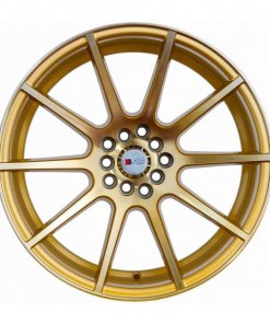 F1R wheels F17 Machined Gold