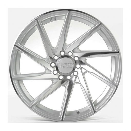 F1R wheels F29 Machined Silver