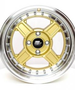 MST wheels Kunai Gold Machined Lip