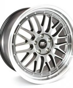 MST wheels LeMan Hyper Black Machined Lip