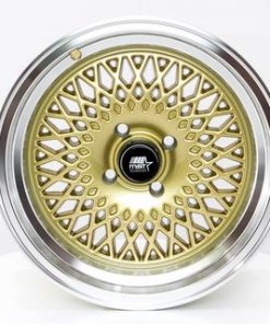 MST wheels MT05 Gold Machined Lip