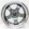 MST wheels MT07 Gun Metal Machined Lip