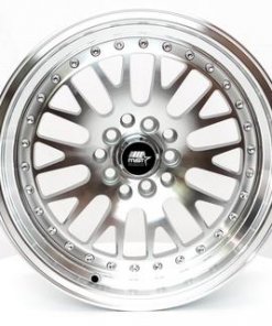MST wheels MT10 Silver Machined Face
