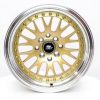 MST wheels MT10 Gold Machined Lip