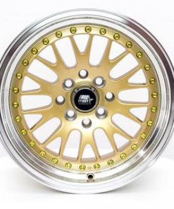 MST wheels MT10 Gold Machined Lip