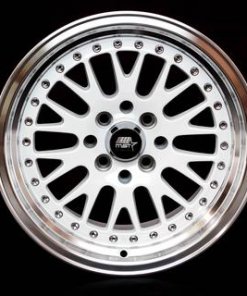 MST wheels MT10 White Machined Lip
