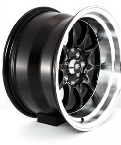 MST wheels MT11 Black Machined Lip