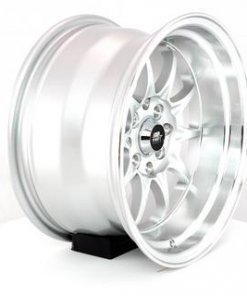 MST wheels MT11 Silver Machined Lip