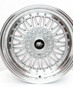 MST wheels MT13 Silver Machined Lip
