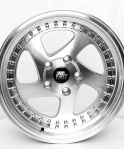 MST wheels MT15 Silver Machined Face
