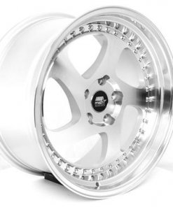 MST wheels MT15 Silver Machined Face