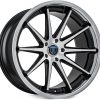 Rohana wheels RC10 Machined Silver Chrome Lip