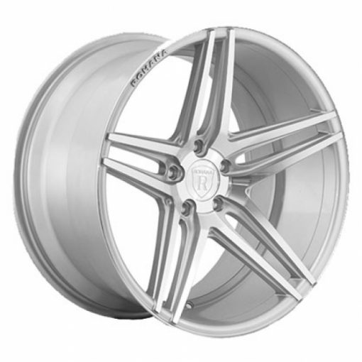 Rohana wheels RC8 Machined Silver