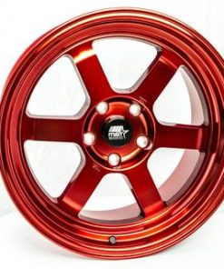 Time Attack Time Attack 17X9 5X114.3 Ruby Red