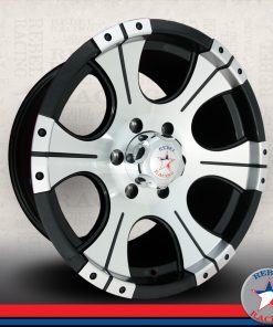 ACE ACE 17X9 8X165.1 Black Machined Face