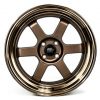 Time Attack Time Attack 17X9 4X100 Matte Bronze Machined Bronze Lip