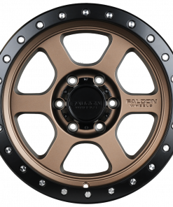 T1 T1 17X9 6X139.7 Matte Bronze Black Ring