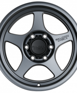 T2 T2 17X9 6X139.7 Matte Gun Metal