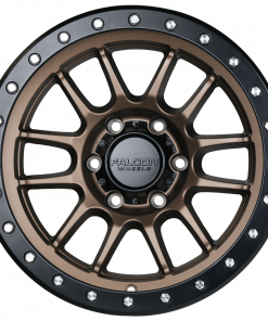T7 T7 17X9 6X139.7 Matte Bronze Black Ring
