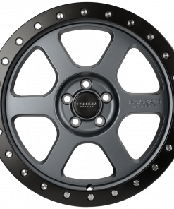 V1 V1 17X8 5X114.3 Matte Gun Metal Black Ring