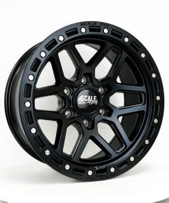 SCALE 4X4 S02 17X8.5 -10 6X139.7 MATTE BLACK