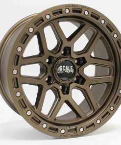 SCALE 4X4 S02 17X8.5 -10 6X139.7 MATTE BRONZE