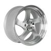 WHISTLER KR1 18X9.5 +35 5X114.3 SILVER MACHINED FACE