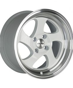 WHISTLER KR1 18X9.5 +35 5X100 WHITE MACHINED LIP
