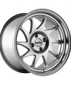WHISTLER KR7 18X9.5 +35 5X114.3 SILVER MACHINED FACE
