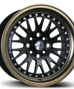 AVID 1 AV-12 16X8 +25 4X100/114.3 MATTE BLACK BRONZE LIP
