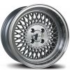 AVID 1 AV-18 15X8 +25 4X100 SILVER POLISHED LIP