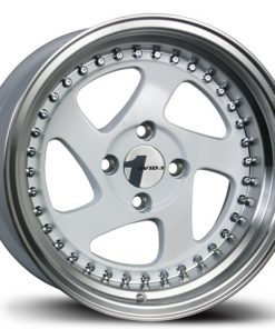 AVID 1 AV-19 16X8 +25 4X100 WHITE POLISHED LIP
