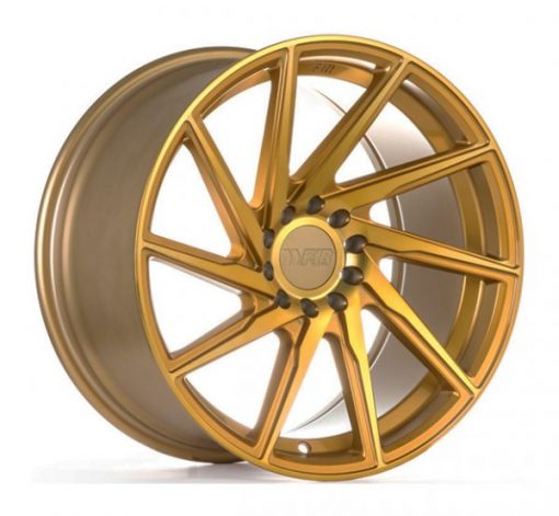 F1R F29 18X9.5 +38 5X100/114.3 MACHINED GOLD