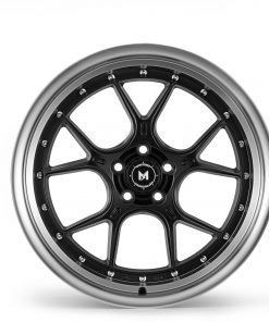 MFLOW MFL1 20X9.5 +38 5X120 MATTE BLACK MACHINED LIP