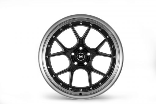 MFLOW MFL1 20X9.5 +38 5X120 MATTE BLACK MACHINED LIP