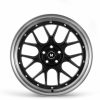 MFLOW MFL2 20X9.5 +35 5X120 MATTE BLACK MACHINED LIP