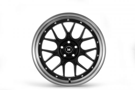 MFLOW MFL2 20X9.5 +35 5X120 MATTE BLACK MACHINED LIP
