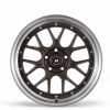 MFLOW MFL2 20X9.5 +35 5X114.5 MATTE BRONZE MACHINED LIP