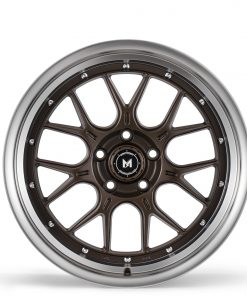 MFLOW MFL2 20X9.5 +35 5X114.5 MATTE BRONZE MACHINED LIP