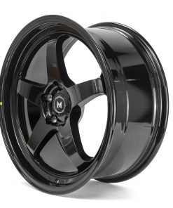 Alternative view of MFLOW MFR3 18X8.5 +35 5X100 GLOSS BLACK