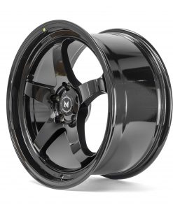 Alternative view of MFLOW MFR3 18X9.5 +35 5X100 GLOSS BLACK