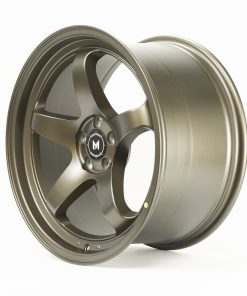 Alternative view of MFLOW MFR3 18X9.5 +35 5X100 MATTE BRONZE