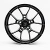 MFLOW MFR4 18X8.5 +35 5X120 MATTE BLACK MACHINED LIP